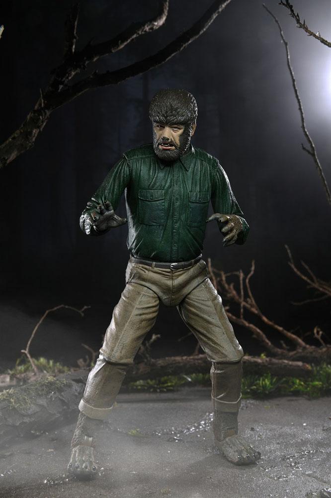 Universal Monsters Action Figure Ultimate The Wolf Man 18 Cm - Amuzzi