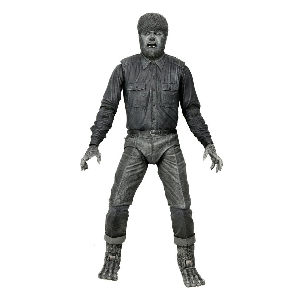Universal Monsters Action Figure Ultimate The Wolf Man (Black & White) 18 cm 0634482048108