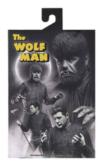 Universal Monsters Action Figure Ultimate The Wolf Man (Black & White) 18 cm 0634482048108