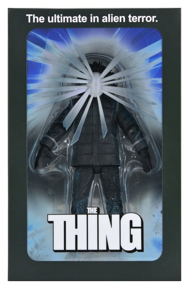 The Thing Clothed Action Figure The Thing Poster Series 18 cm        0634482049556