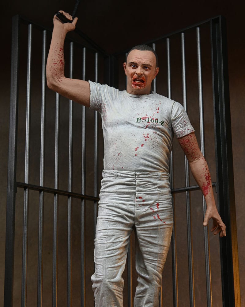 The Silence of the Lambs Action Figure Dr. Hannibal Lecter (Prison Escape) 18 cm        0634482055014