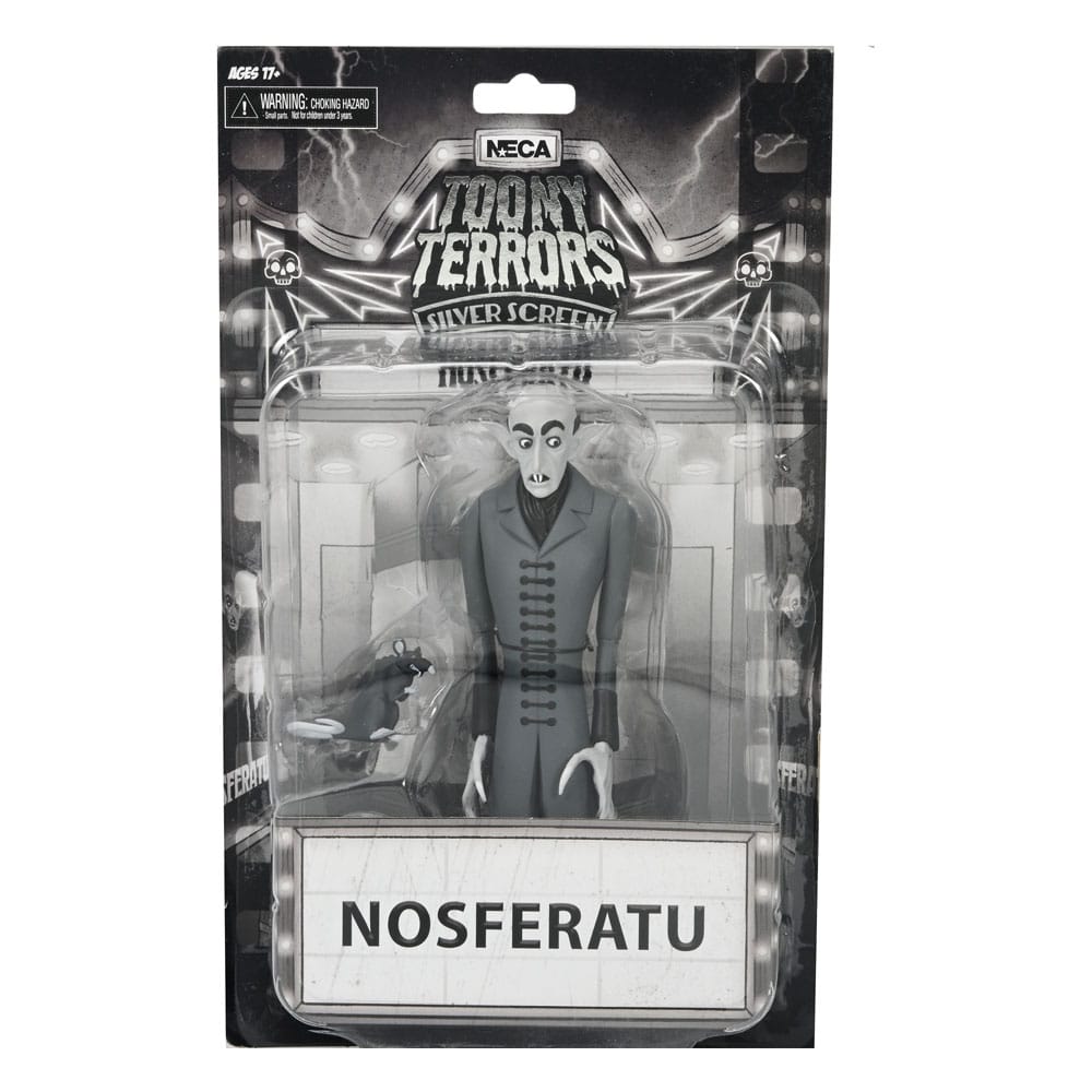 Nosferatu Toony Terrors Action Figure Count Orlok Silver Screen Edition 15 cm    0634482061046