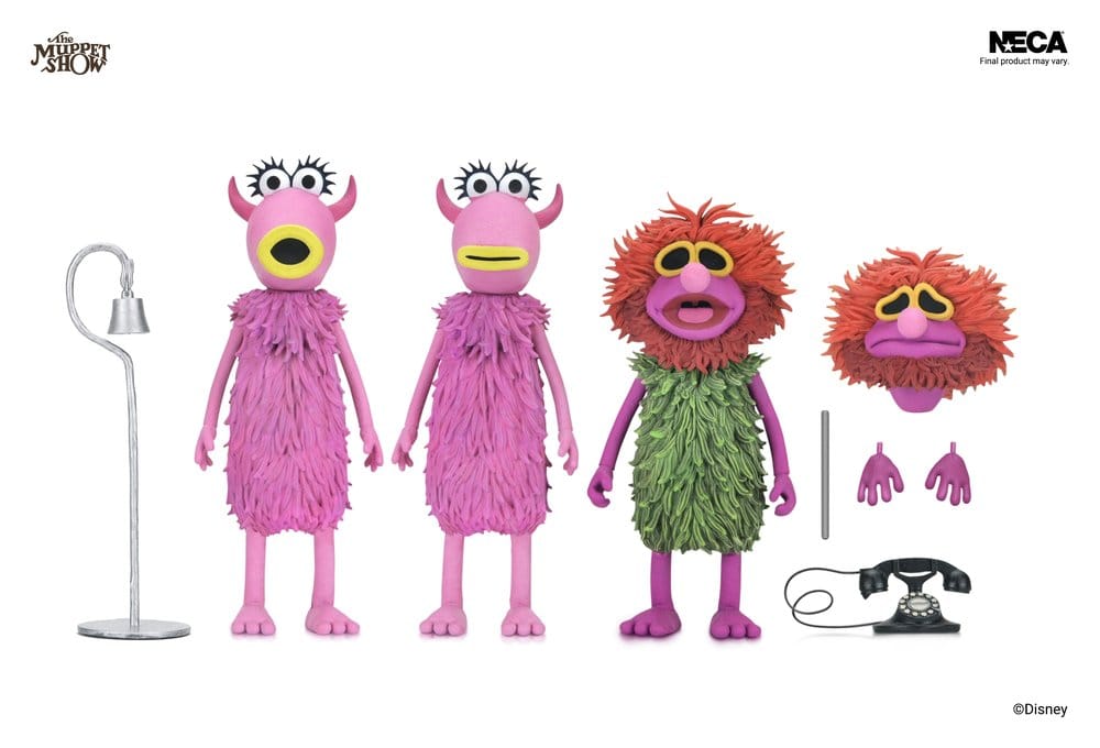 The Muppet Show Ultimate Action Figures 3-Pack Mahna Mahna and The Snowths 18 cm 0634482085776