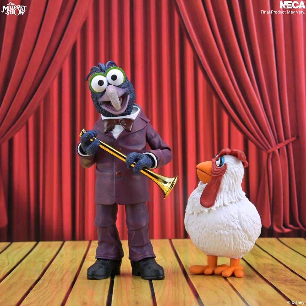 The Muppets Ultimate Action Figure Gonzo with Camilla 18 cm 0634482085820