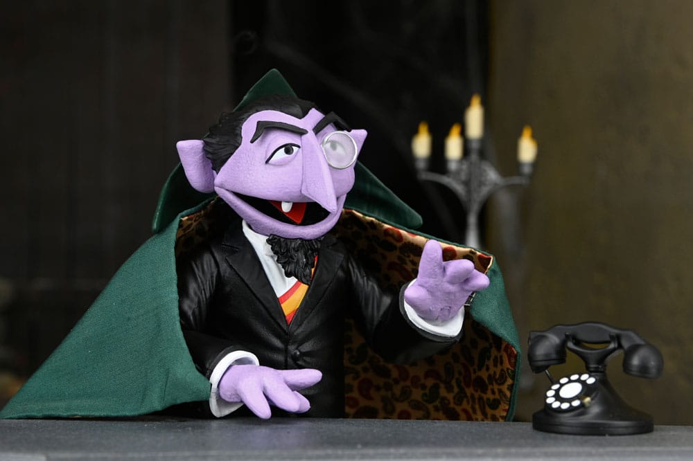 Sesame Street Action Figure Ultimate The Count 17 cm 0634482086210