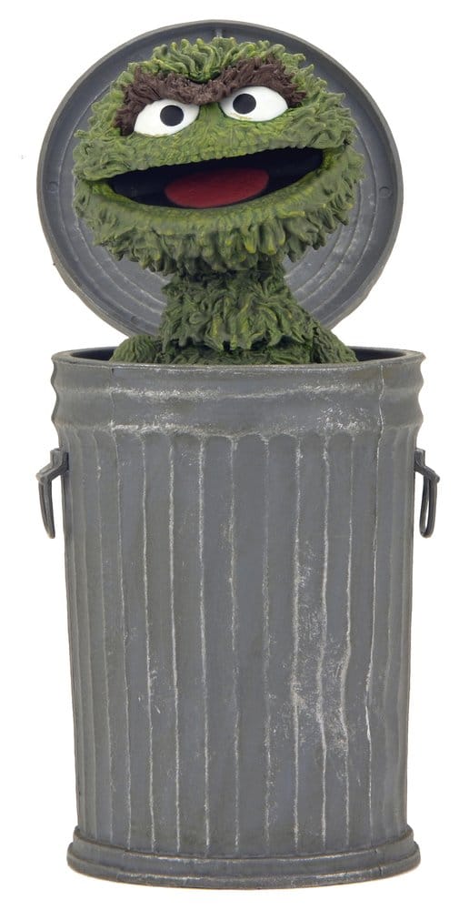 Sesame Street Ultimate Action Figure Oscar the Grouch 18 cm 0634482086223