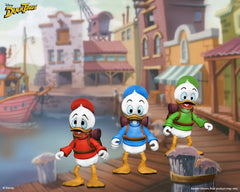 DuckTales Ultimate Action Figures 3-Pack Huey, Dewey, and Louie 18 cm 0634482087619