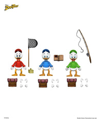 DuckTales Ultimate Action Figures 3-Pack Huey, Dewey, and Louie 18 cm 0634482087619