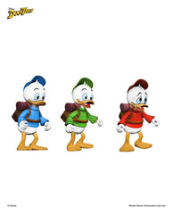 DuckTales Ultimate Action Figures 3-Pack Huey, Dewey, and Louie 18 cm 0634482087619
