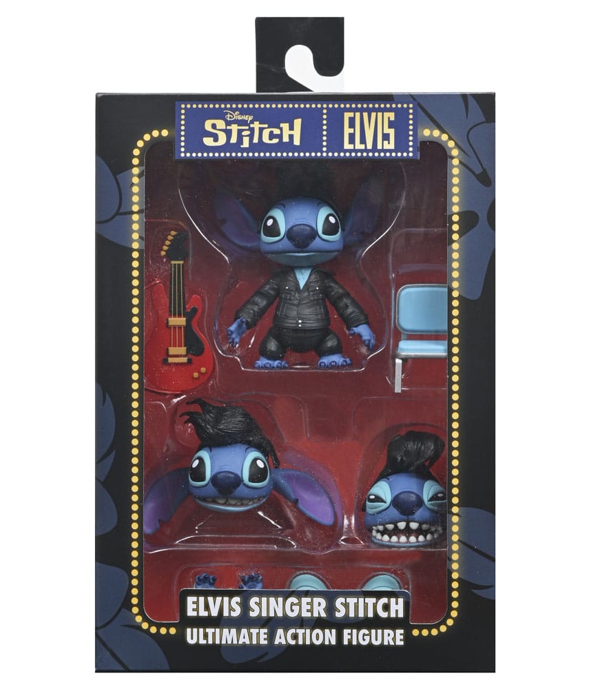 Lilo & Stitch Action Figure Ultimate Singer Elvis Stitch 7 cm 0634482088210