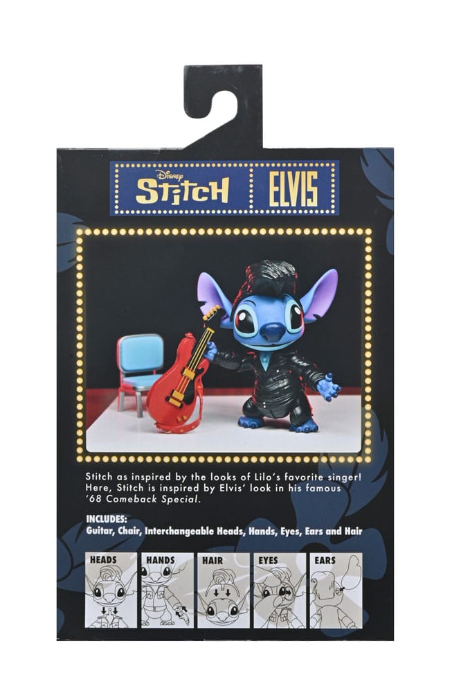 Lilo & Stitch Action Figure Ultimate Singer Elvis Stitch 7 cm 0634482088210