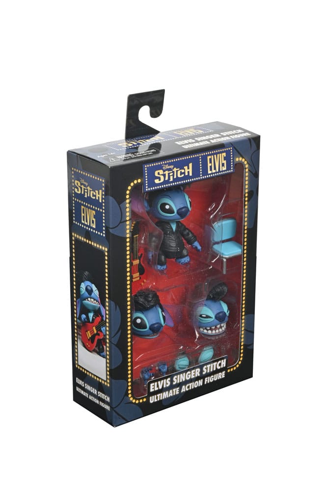 Lilo & Stitch Action Figure Ultimate Singer Elvis Stitch 7 cm 0634482088210