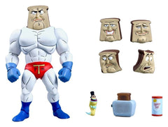 The Ren & Stimpy Show Action Figure Ultimate Powdered Toast Man 18 cm 0634482090107