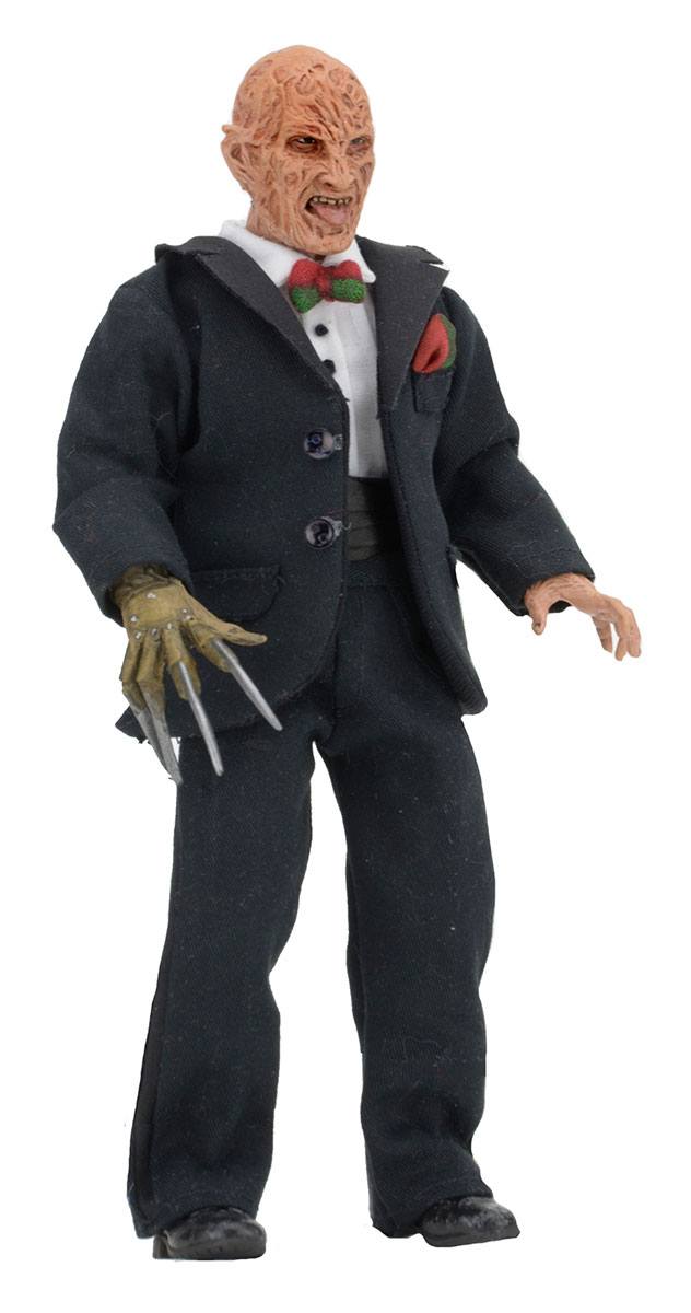 Nightmare on Elm Street Clothed Figure Tux Freddy 20 cm 0634482149560