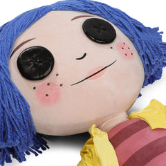 Coraline Life-Size Plush Figure Coraline with Button Eyes 152 cm 0883975181581