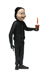 Happy Death Day Toony Terrors Action Figure Babyface Killer 15 cm     0634482197028