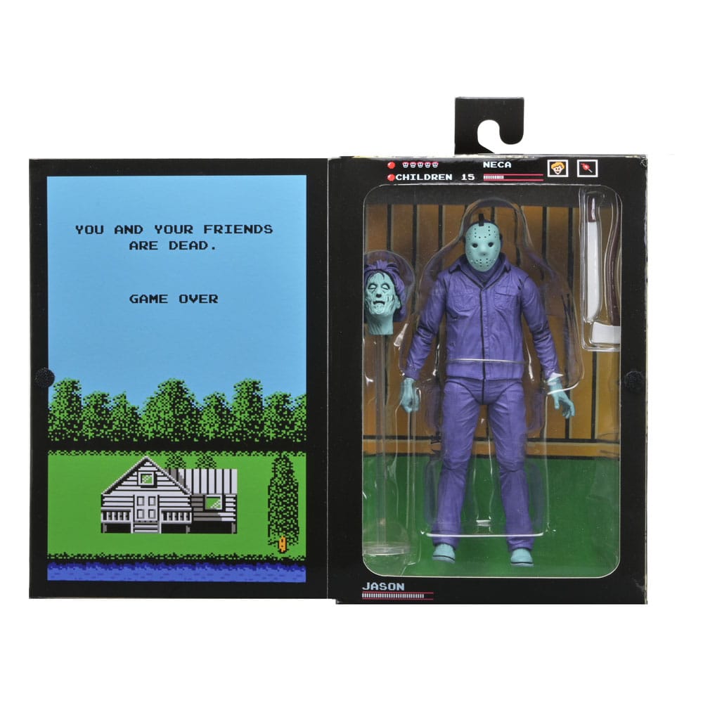Friday the 13th Action Figure Jason Theme Music Edition (Classic Video Game Appearance) 18 cm 0634482397152