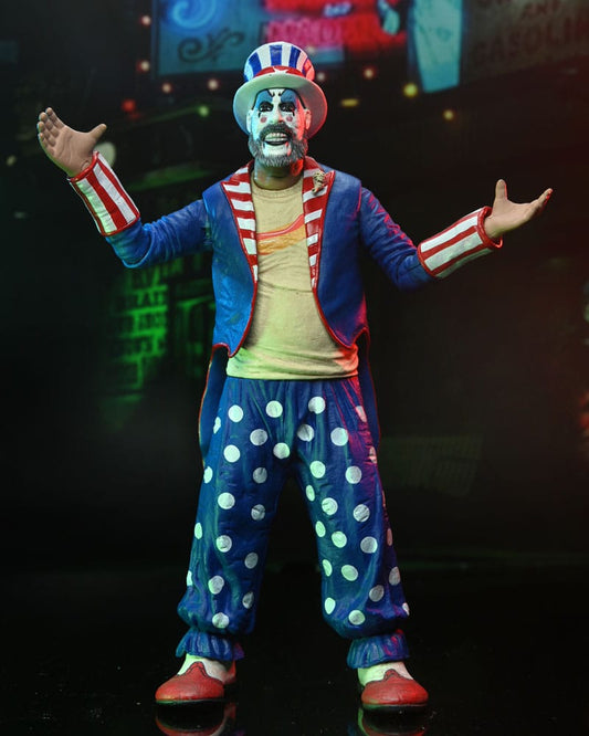 House of 1000 Corpses Action Figure Captain Spaulding (Tailcoat) 20th Anniversary 18 cm 0634482399354