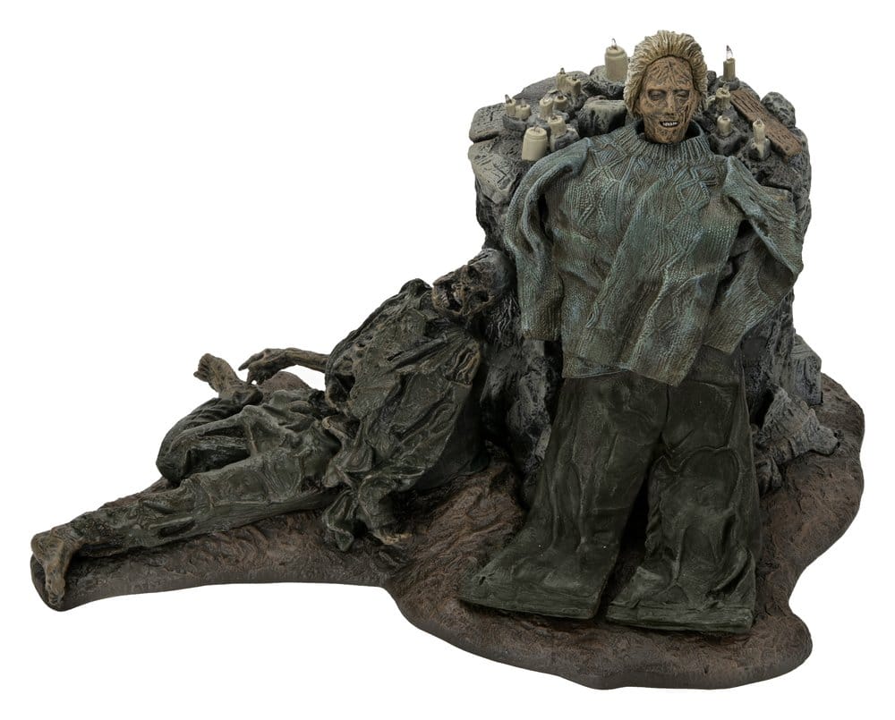 Friday the 13th: The Game Diorama Trenchcoat with Spikes Inferno Room Deluxe Set  0634482399811