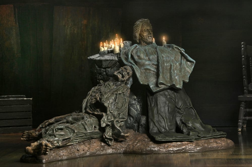 Friday the 13th: The Game Diorama Trenchcoat with Spikes Inferno Room Deluxe Set  0634482399811