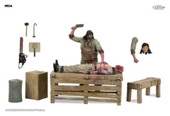 Texas Chainsaw Massacre: The Beginning Diorama Action Figure Leatherface Slaughterhouse Boxed Set 18 cm 0634482415894