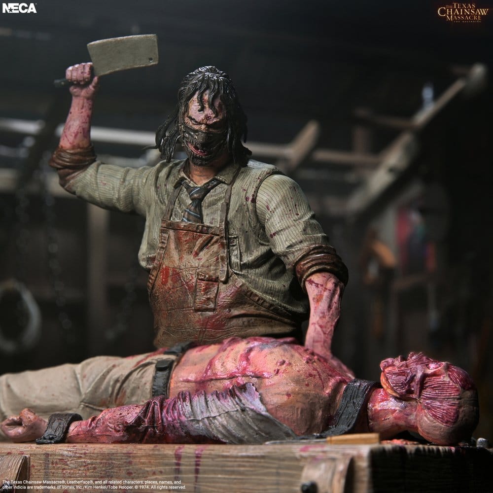 Texas Chainsaw Massacre: The Beginning Diorama Action Figure Leatherface Slaughterhouse Boxed Set 18 cm 0634482415894