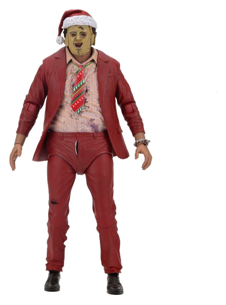 Texas Chainsaw Massacre Ultimate Action Figure Santa Leatherface 18 cm 0634482415962