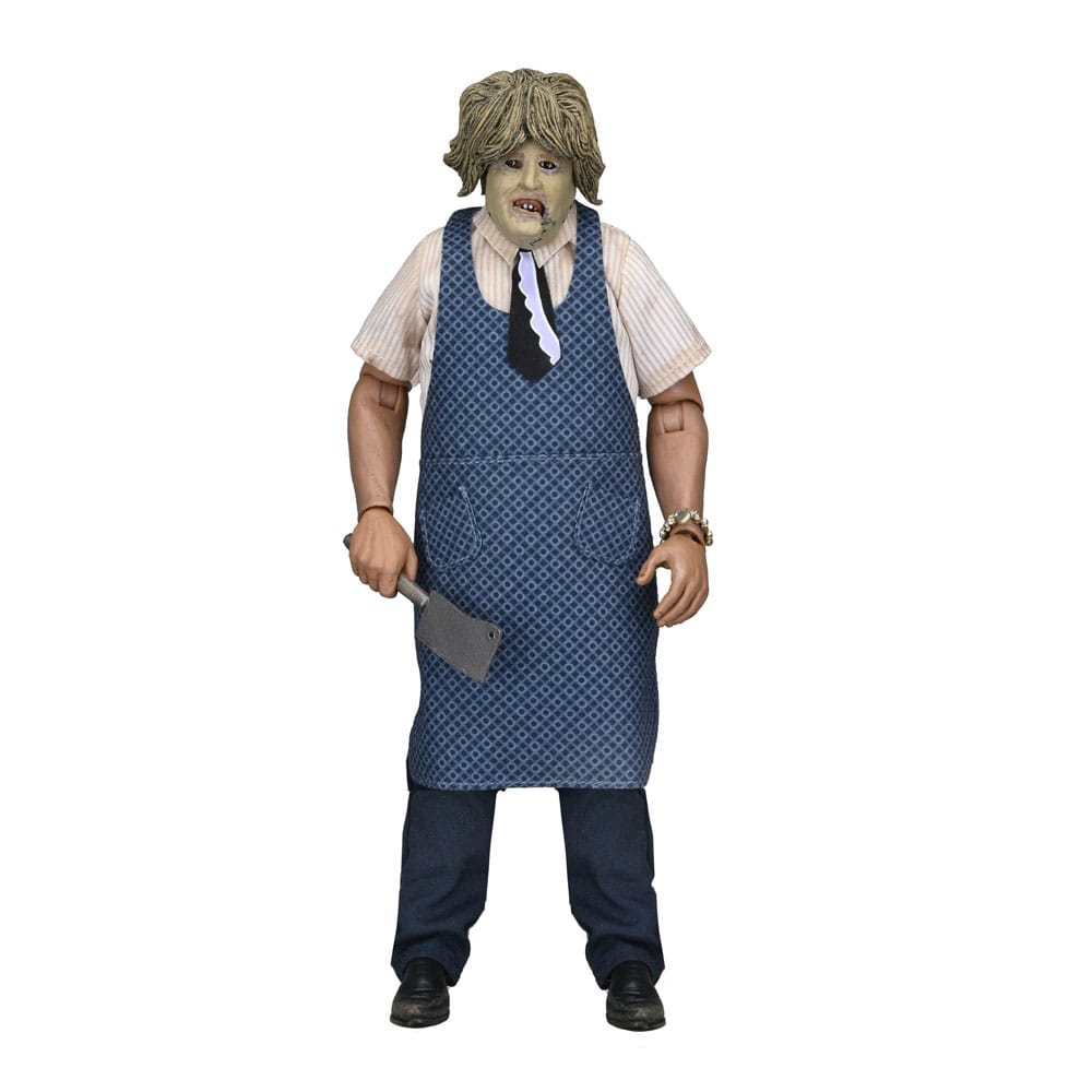 Texas Chainsaw Massacre Clothed Action Figure Leatherface with Old Lady Mask 20 cm 0634482415979