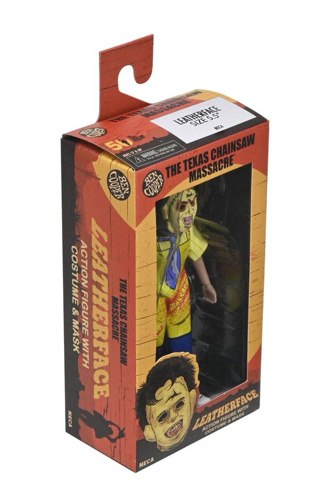 The Texas Chainsaw Massacre Ben Cooper Action Figure Costume Series 9 Leatherface 15 cm  0634482415993