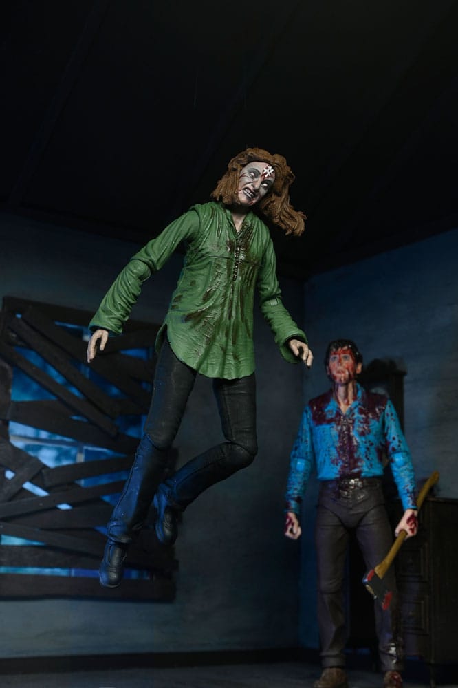 Evil Dead Ultimate Action Figure 2-Pack Bloody Ash & Cheryl Williams 18 cm 0634482419793