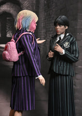 Wednesday Action Figures 2 Pack Wednesday Addams (Nevermore Uniform) and Enid 20 cm 0634482424209
