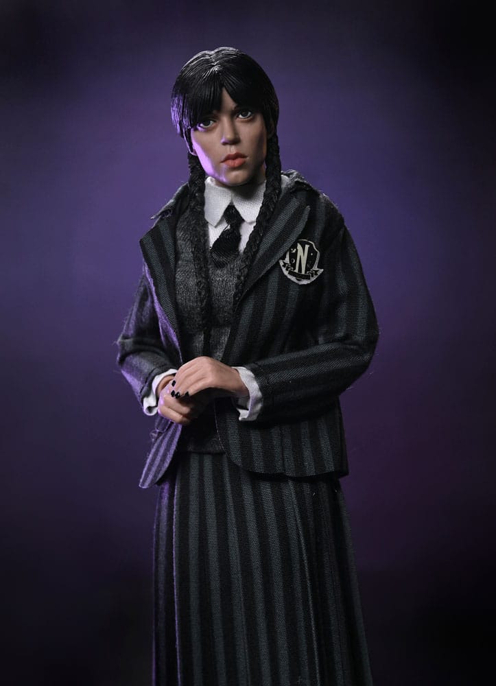 Wednesday Action Figures 2 Pack Wednesday Addams (Nevermore Uniform) and Enid 20 cm 0634482424209
