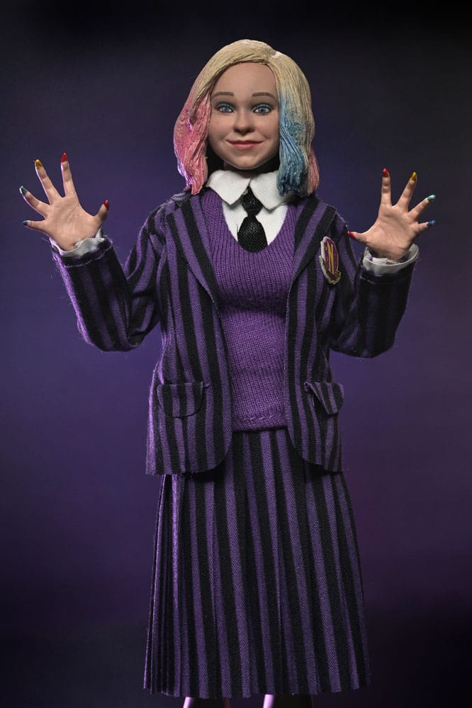 Wednesday Action Figures 2 Pack Wednesday Addams (Nevermore Uniform) and Enid 20 cm 0634482424209