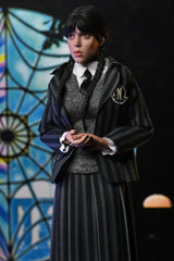 Wednesday Action Figures 2 Pack Wednesday Addams (Nevermore Uniform) and Enid 20 cm 0634482424209