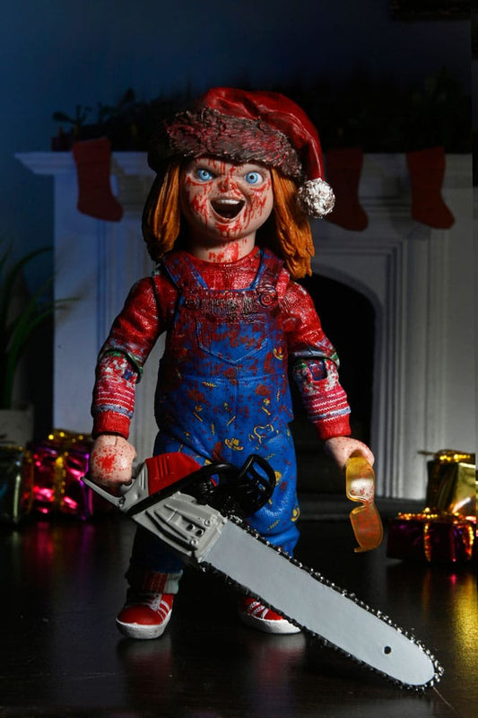 Child´s Play Action Figure Ultimate Chucky (Holiday Edition) 18 cm 0634482429952