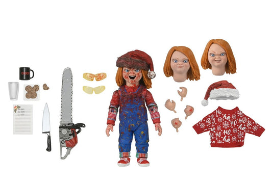 Child´s Play Action Figure Ultimate Chucky (Holiday Edition) 18 cm 0634482429952