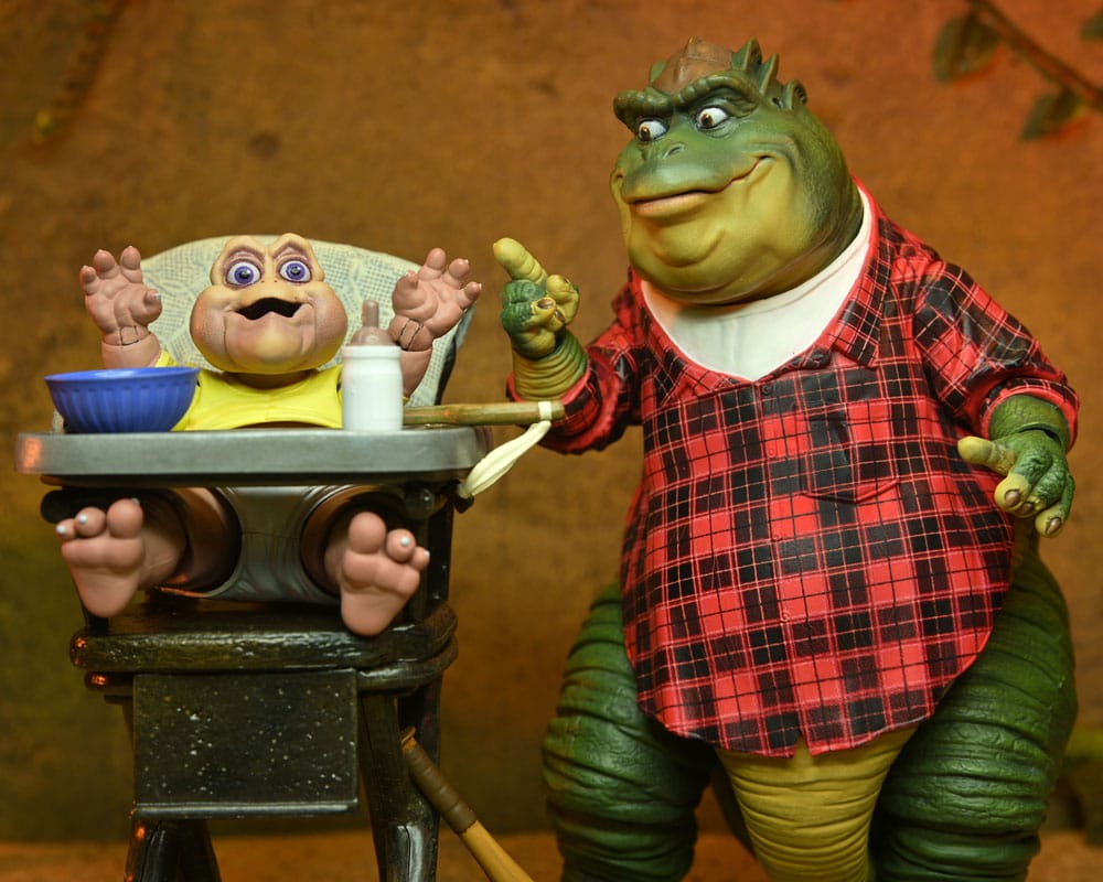 Dinosaurs Action Figure Ultimate Earl Sinclair 18 cm 0634482435205