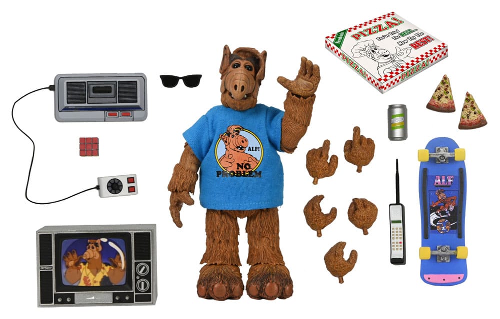 Alf Action Figure Ultimate Totally 80s Alf 15 cm 0634482451083