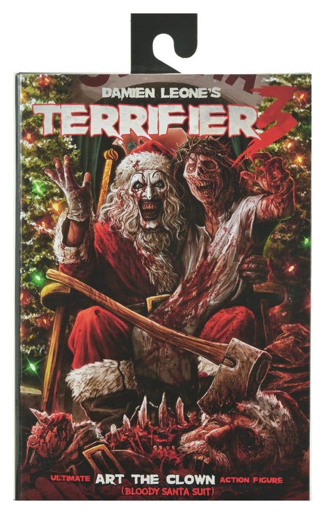 Terrifier 3 Action Figure Ultimate Santa Suit Art the Clown (Bloody Version) 18 cm 0634482452530