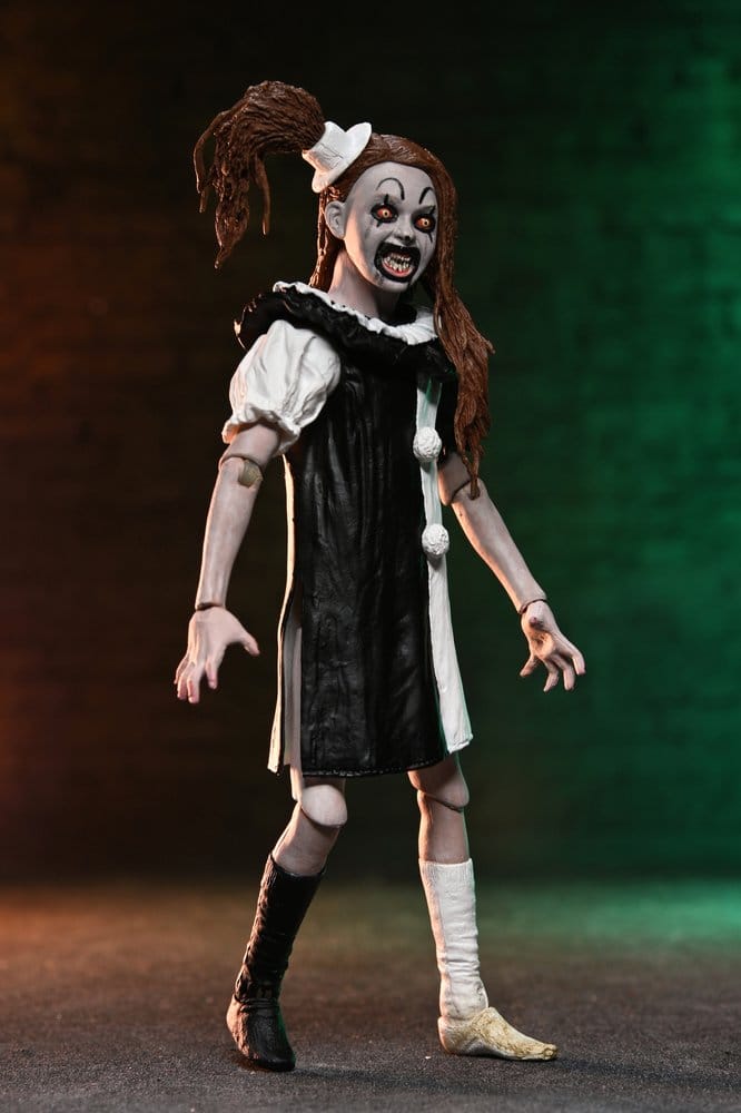 Terrifier 2 2-Pack Action Figures Ultimate Art the Clown & Little Pale Girl 18 cm 0634482452547