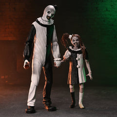 Terrifier 2 2-Pack Action Figures Ultimate Art the Clown & Little Pale Girl 18 cm 0634482452547