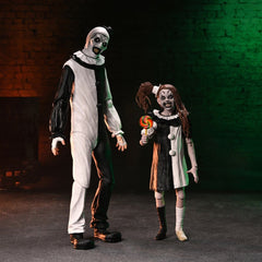Terrifier 2 2-Pack Action Figures Ultimate Art the Clown & Little Pale Girl 18 cm 0634482452547