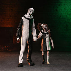 Terrifier 2 2-Pack Action Figures Ultimate Art the Clown & Little Pale Girl 18 cm 0634482452547