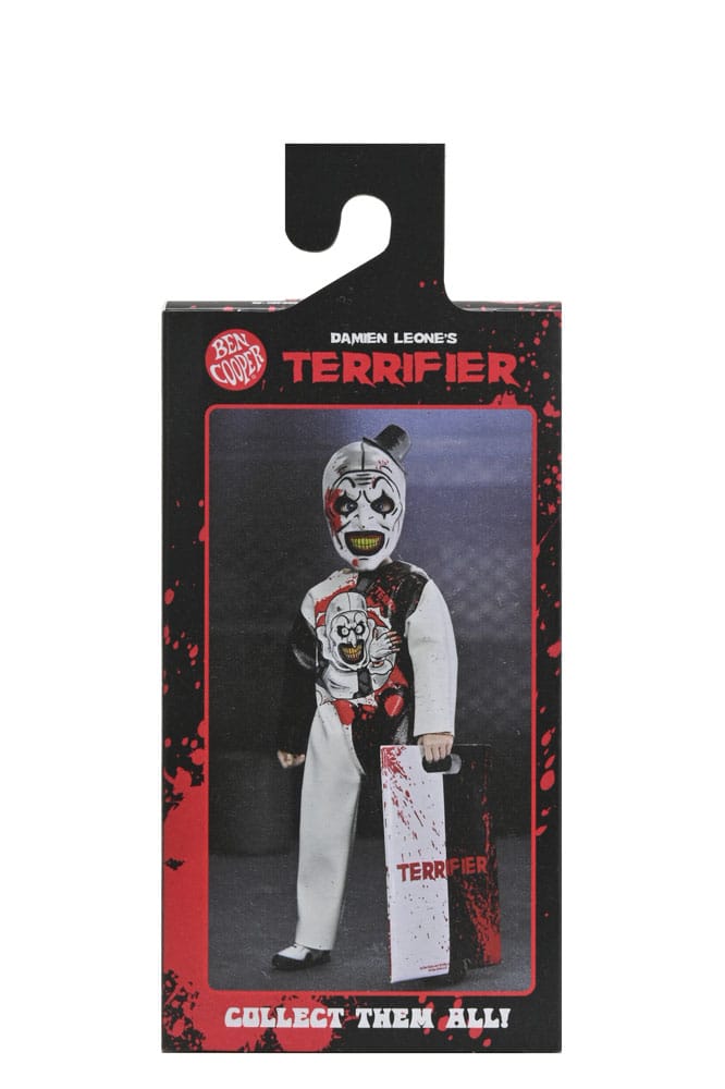 Terrifier Ben Cooper Action Figure Costume Series 9 Art the Clown 15 cm  0634482452578