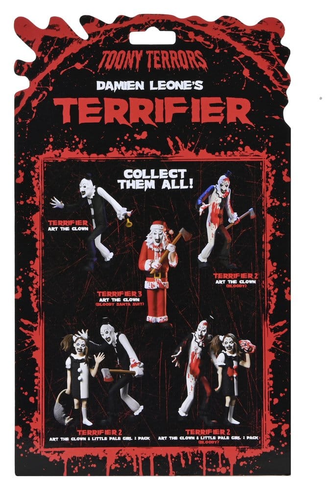 Terrifier 3 Toony Terrors Action Figure Santa Suit Art the Clown (Bloody Version) 15 cm      0634482452608