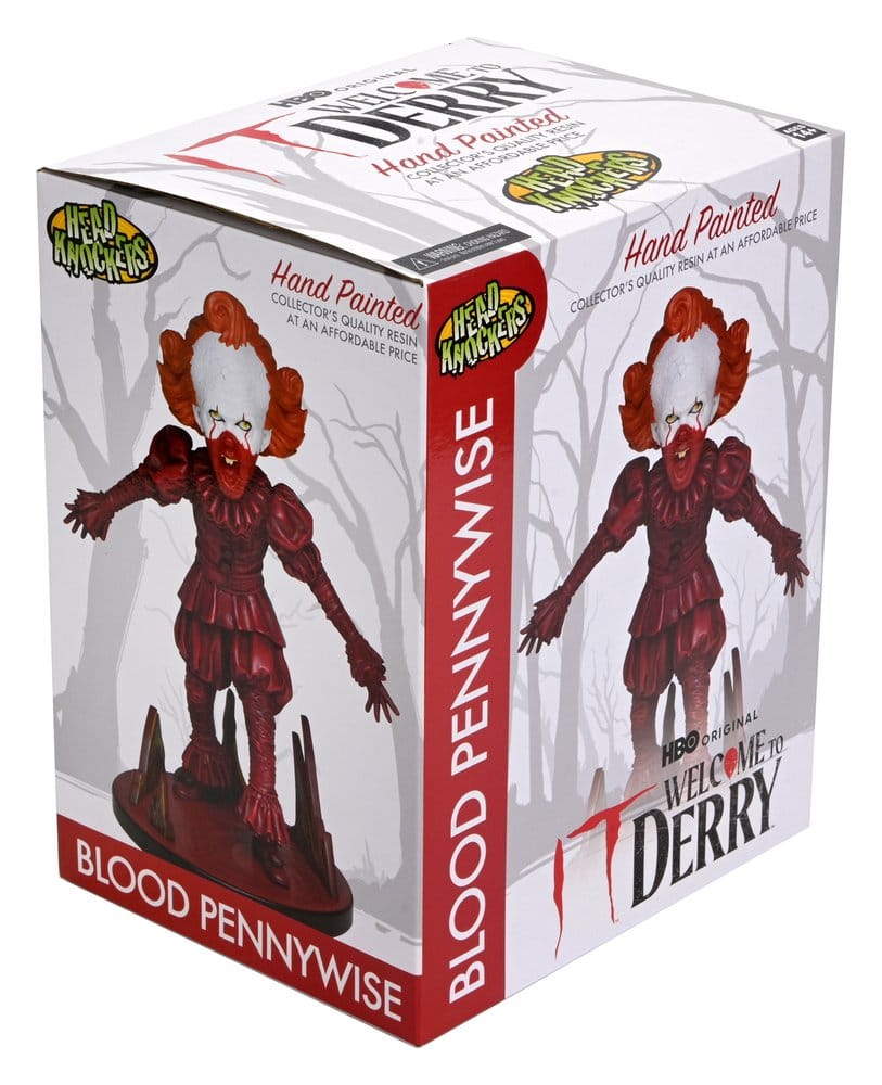 It: Welcome To Derry Head Knocker Blood Pennywise 19 cm 0634482454329
