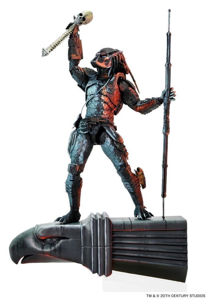 Predator 2 Action Figure City Hunter Poster Series 18 cm         0634482517550