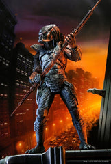 Predator 2 Action Figure City Hunter Poster Series 18 cm         0634482517550