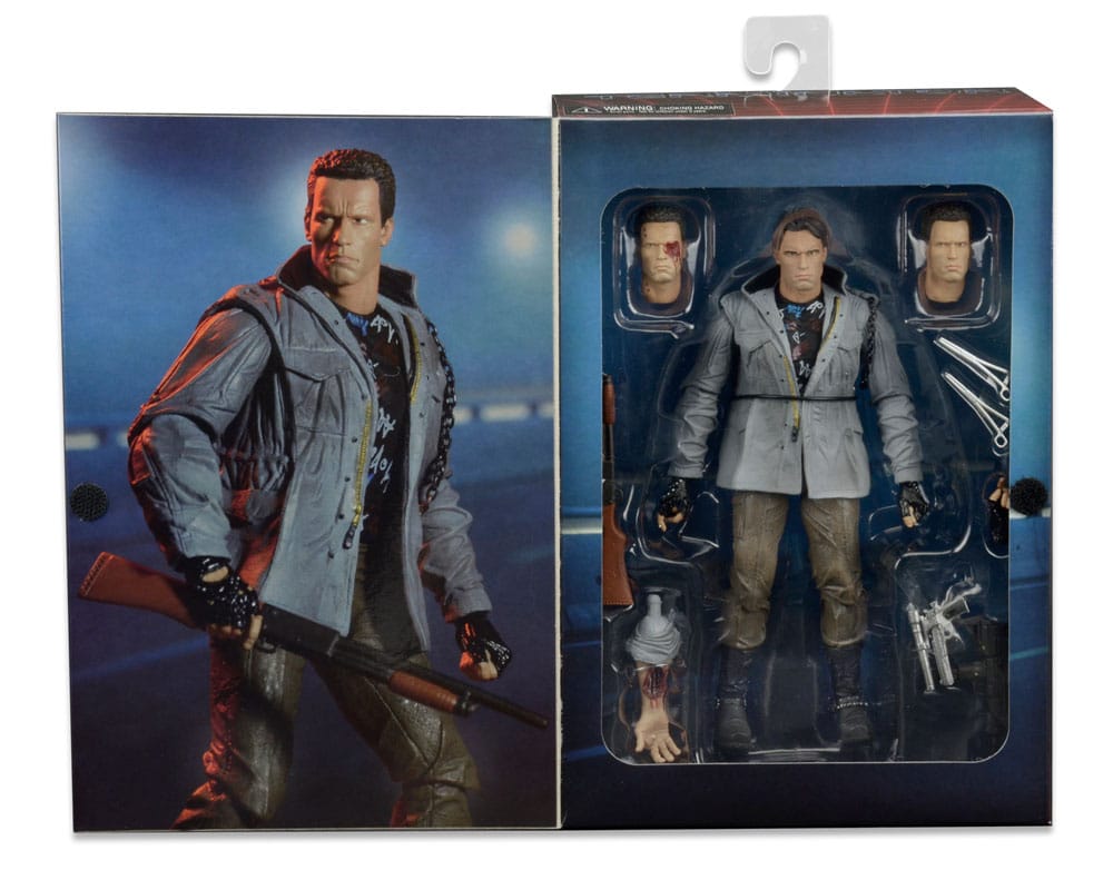 Terminator Action Figure Ultimate T-800 (Tech Noir) 18 cm 0634482519110