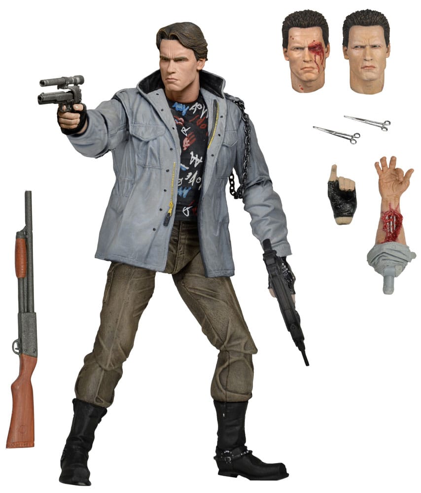 Terminator Action Figure Ultimate T-800 (Tech Noir) 18 cm 0634482519110